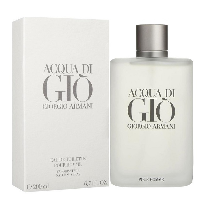 Acqua di Gio Cologne by Giorgio Armani 6.7oz Eau De Toilette Spray for men